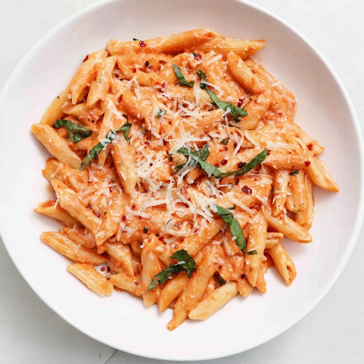 Basil Garlic Creamy Tomato