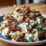 Creamy, tangy Memorial Day potato salad bursting with fresh dill flavor.