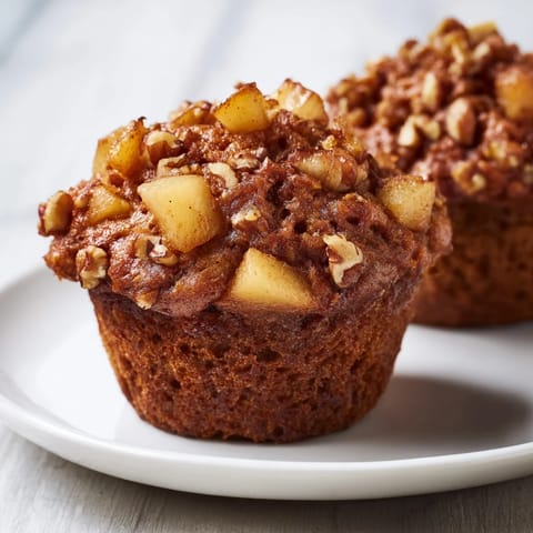 Seasonal Spiced Pear Muffins