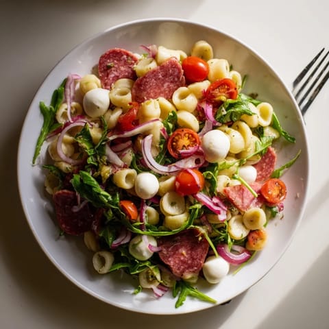 Spring Antipasto Pasta Salad