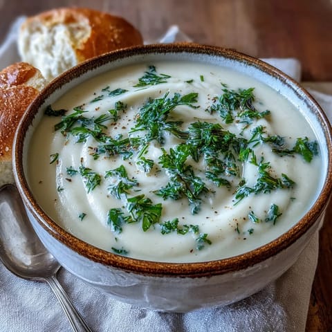 Parsnip and Herb Soup