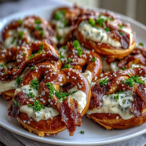 Festive St. Patrick's Day Shamrock Pretzel Bites with white chocolate and green sprinkles on a tray.