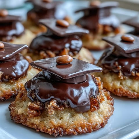 Easy Graduation Cap Cookies