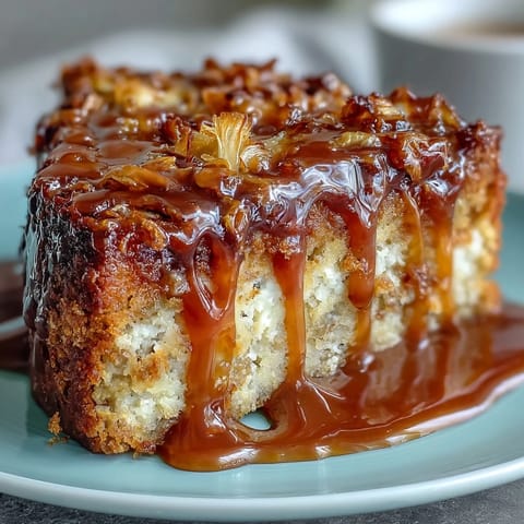 Moist dandelion honey cake with lemon glaze, topped with a glossy citrus drizzle and golden crumb.  