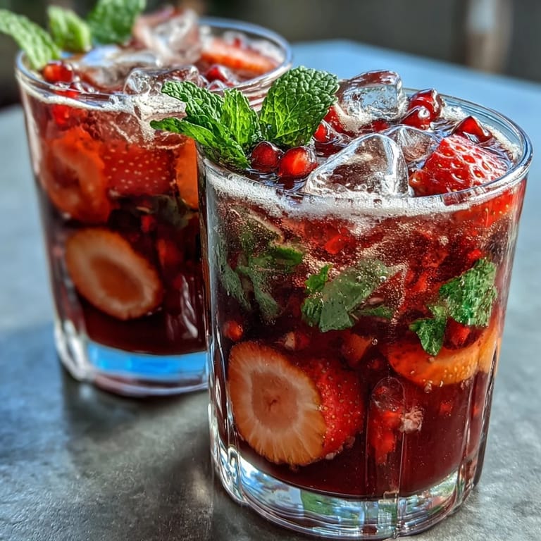 Refreshing non-alcoholic sangria featuring white grape juice, orange, lemon, and lime slices, ideal for warm weather.