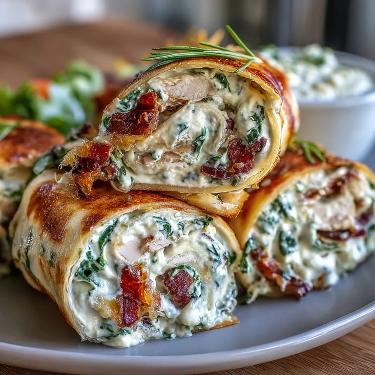 Fresh spinach and turkey pinwheels rolled in tortillas with creamy cheese spread, great for snacks or gatherings.