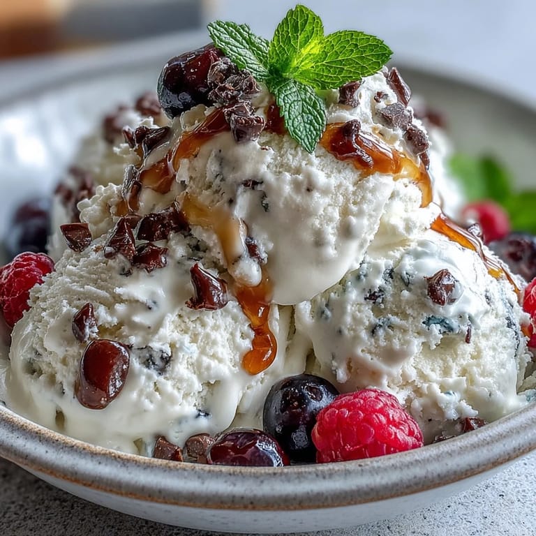 Indulge in TikTok Cottage Cheese Ice Cream, a naturally sweet, protein-rich treat.